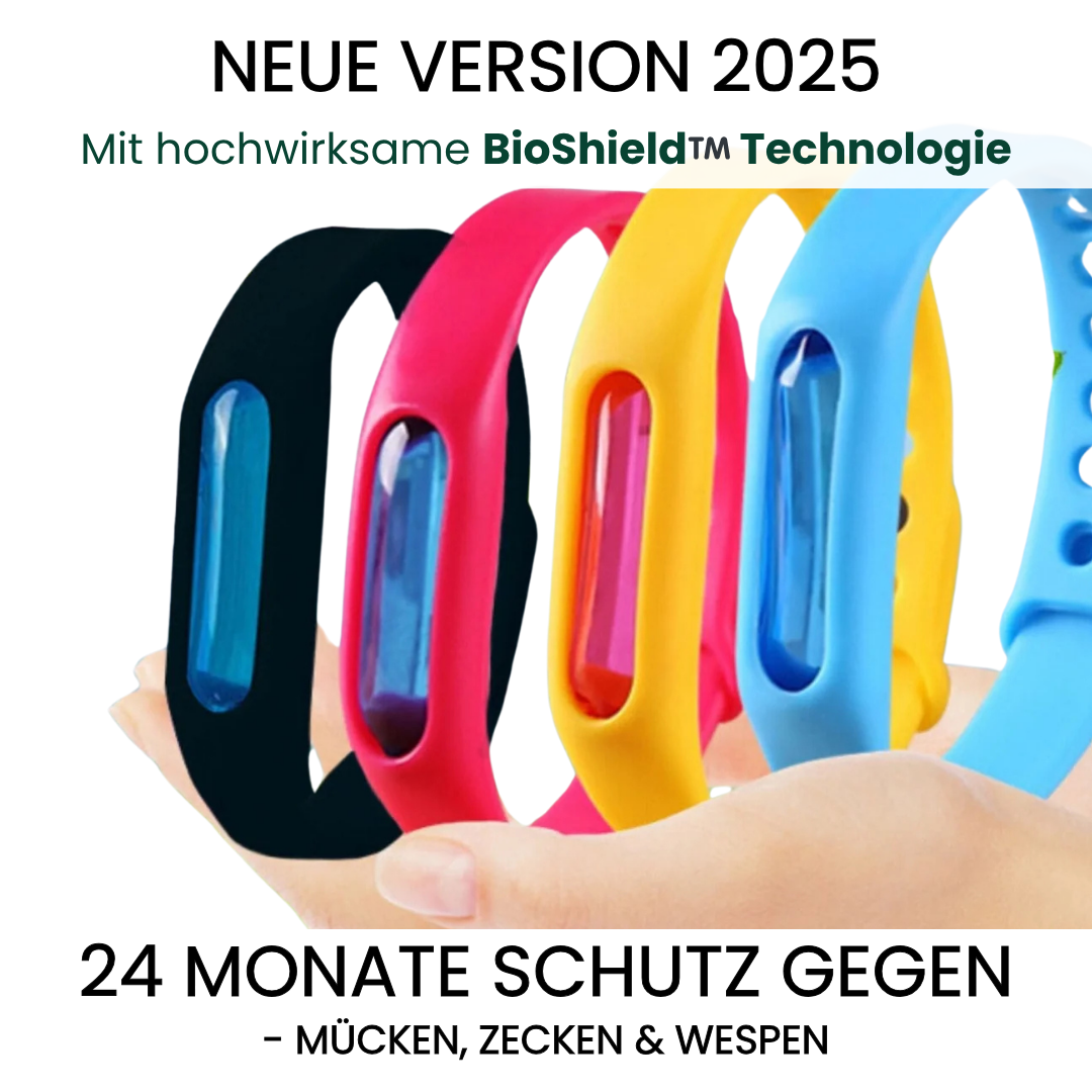 Summi- Mücken Abwehrband (+ Gratis Schutzsticker & Nachfüller)