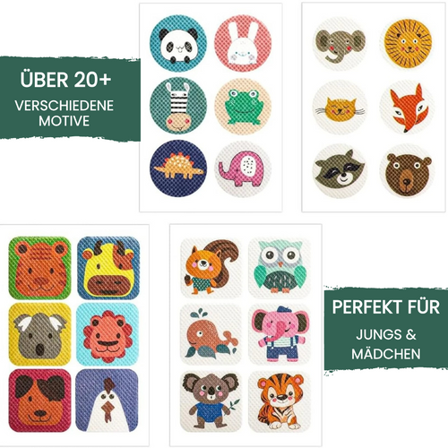 Anti-Mücken Sticker (50 Stück)