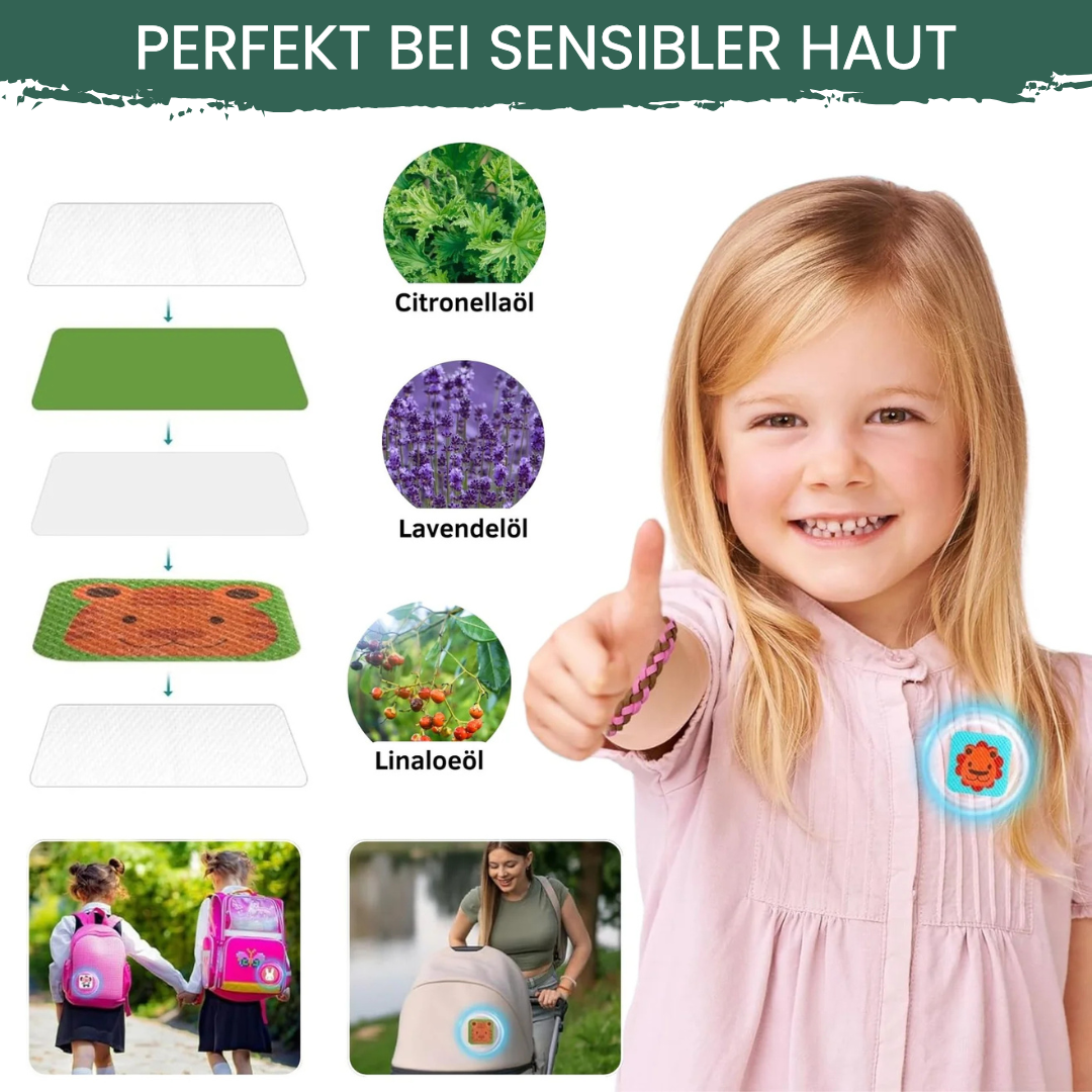 Anti-Mücken Sticker (50 Stück)